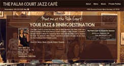Desktop Screenshot of palmcourtjazzcafe.com